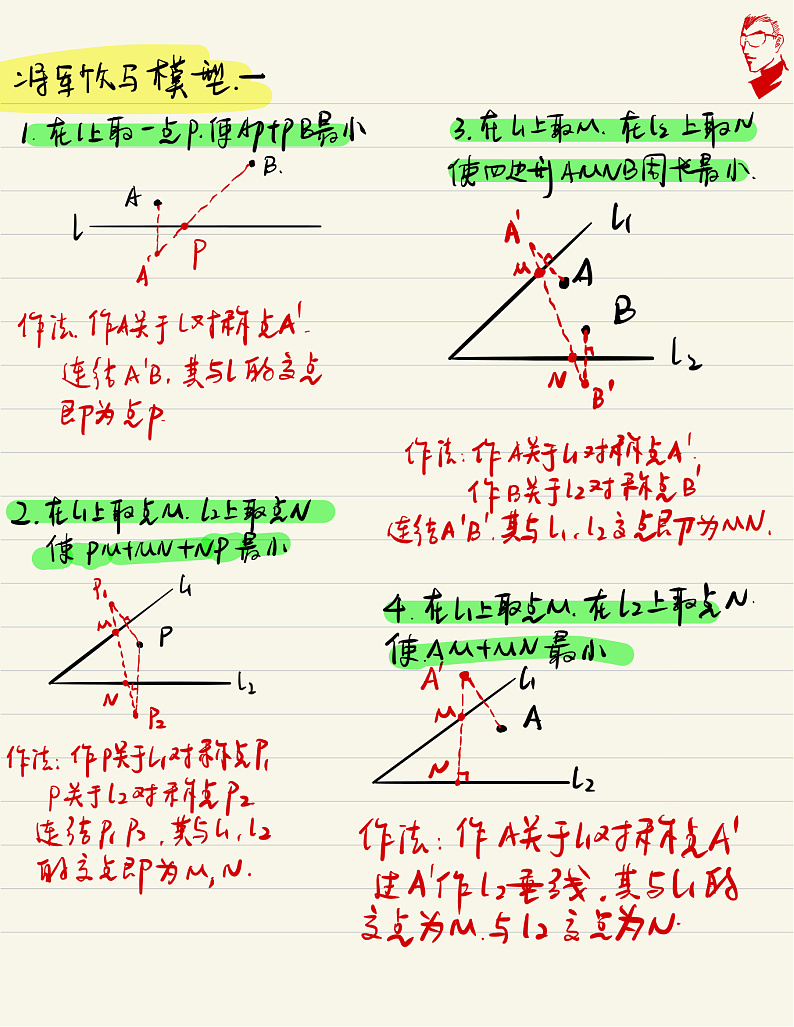 初中几何模型手稿【下】第1页