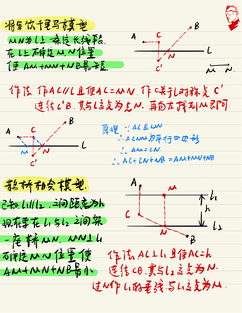 初中几何模型手稿【下】第3页