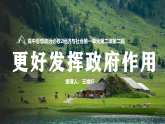 2.2更好发挥政府作用课件   2024-2025学年高一政治部编版必修二经济与社会