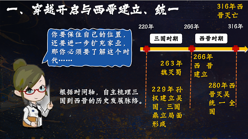 部编版初中历史新教材课件七上第17课西晋的短暂统一和北方各族的内迁第3页