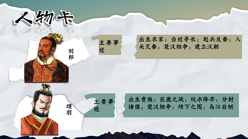 部编版初中历史课件新教材七上第10课秦末农民大起义第6页