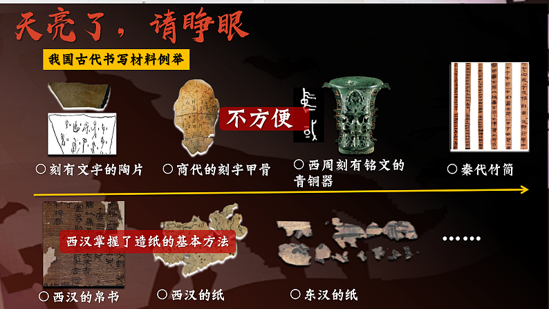 部编版初中历史课件新教材七上第15课秦汉时期的科技与文化第8页