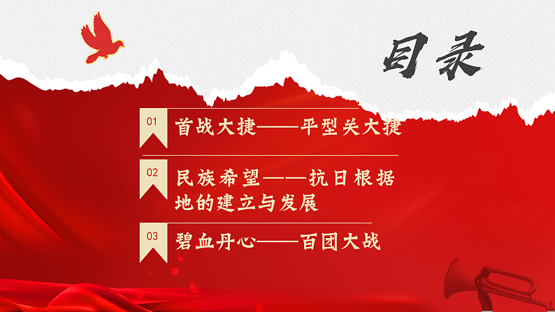 部编版课件八上第21课敌后战场的抗战第3页