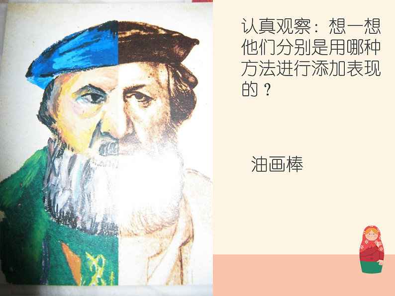 人美版（2024）美术六上第3课《添画人像》参考课件第4页