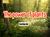 Unit 6 The power of plants Starting out（課件） 2024-2025學(xué)年外研版（2024）英語(yǔ)七年級(jí)上冊(cè)