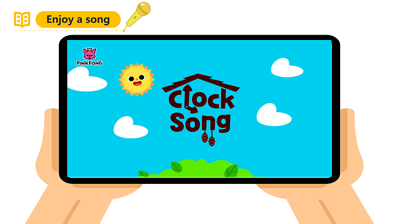 人教PEP英语四下 Unit2 What time is it A let's talk  课件第2页