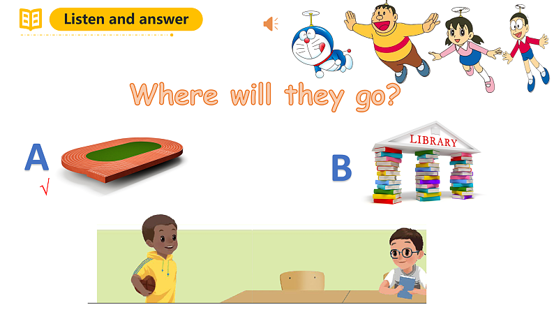 人教PEP英语四下 Unit2 What time is it A let's talk  课件第7页