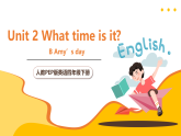 人教PEP英语四下 Unit2 What time is it B read and write 课件+单元教案+素材