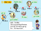 人教PEP英语四下 Unit2 What time is it B read and write 课件+单元教案+素材