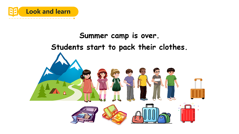 人教PEP英语四下 Unit5 My clothes B read and write 课件第5页