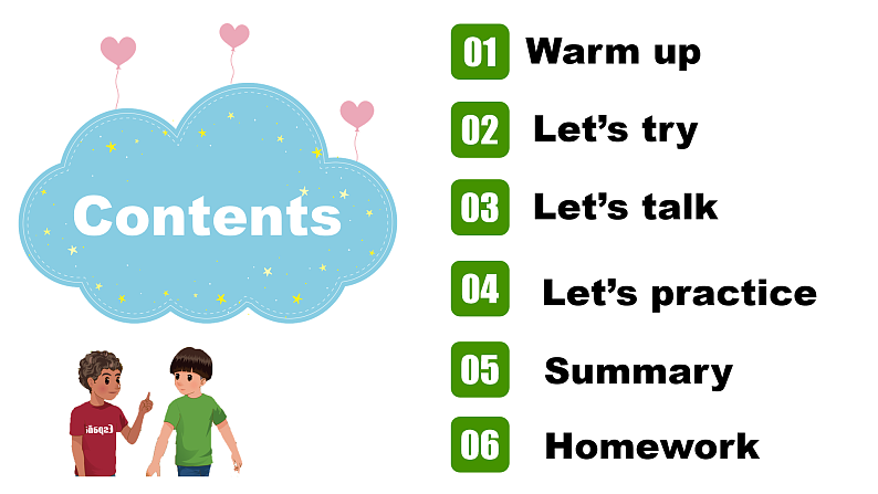 人教PEP版英语五下 Unit 1《My day》Part A Let's try&Let's talk 课件第3页