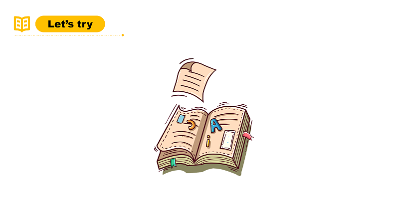 人教PEP版英语五下 Unit 1《My day》Part A Let's try&Let's talk 课件第6页