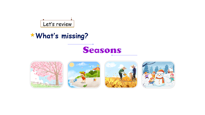 人教PEP版英语五下 Unit 2《My favourite season》Part A Let's spell 课件第5页