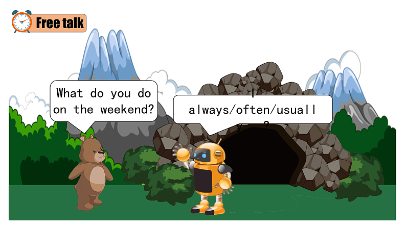 人教PEP版英语五下 Unit 1《My day》Part B Read and write&Story time 课件第6页