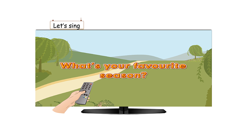 人教PEP版英语五下 Unit 2《My favourite season》Part B Let's learn & Ask and answer 课件第5页