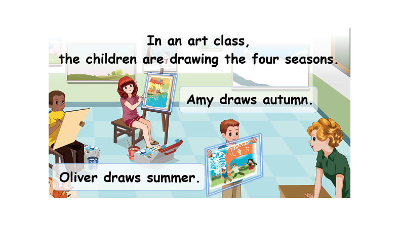 人教PEP版英语五下 Unit 2《My favourite season》Part B Let's try & Let's talk 课件第7页