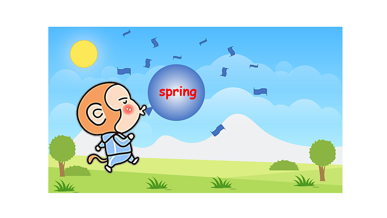 人教PEP版英语五下 Unit 2《My favourite season》Part B-C Read and write _ Story time 课件第7页