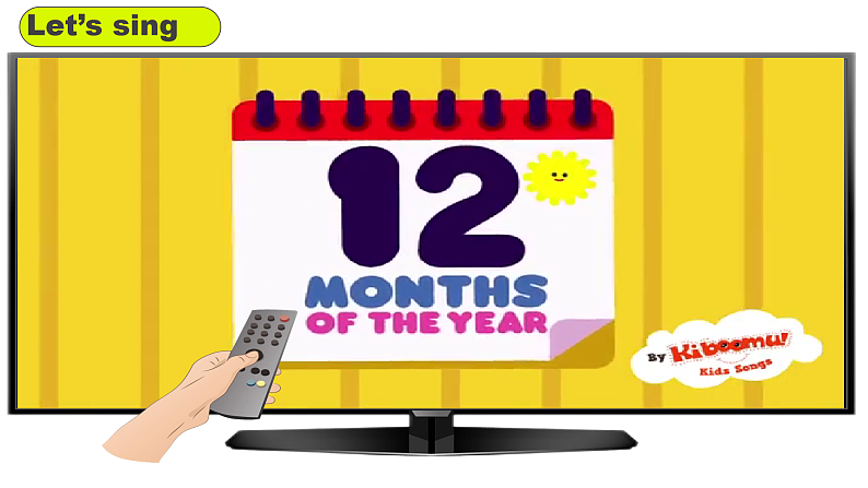 人教PEP版英语五下 Unit 3《My school calendar》PartA Let's learn & Read and say 课件第5页