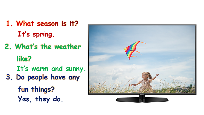 人教PEP版英语五下 Unit 3《My school calendar》PartA Let's try & Let's talk 课件第8页