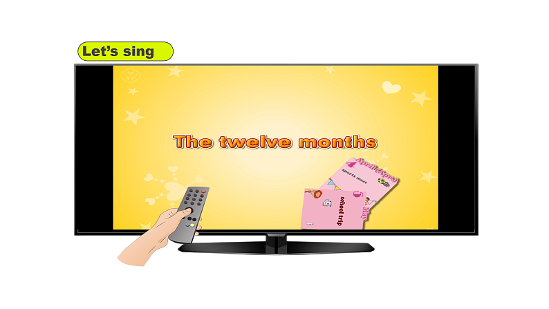 人教PEP版英语五下 Unit 3《My school calendar》Part B Let's learn & Ask and write 课件第5页