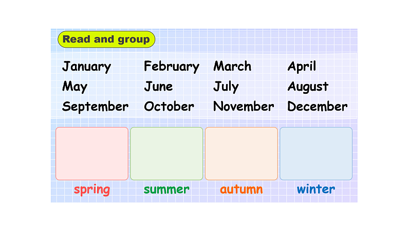人教PEP版英语五下 Unit 3《My school calendar》Part B&C Read and write _ Story time 课件第5页