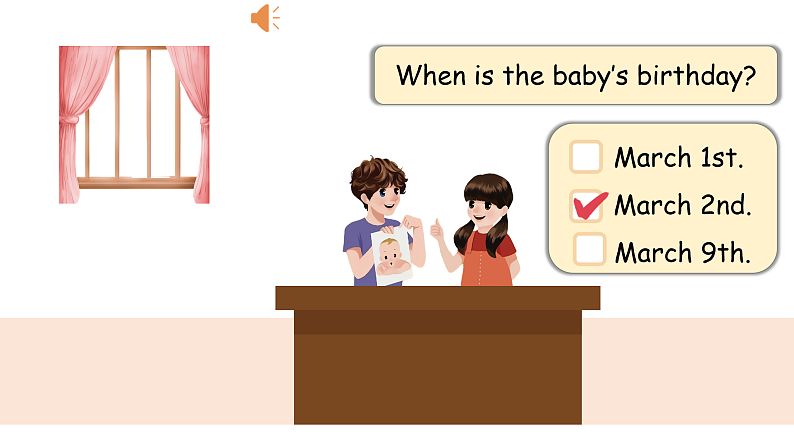 人教PEP版英语五下 Unit 4《When is the art show》Part B Let's try&Let's talk  课件第8页