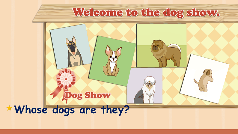 人教PEP版英语五下 Unit 5《Whose dog is it？》Part A Let's learn & Look, say and complete 课件第7页