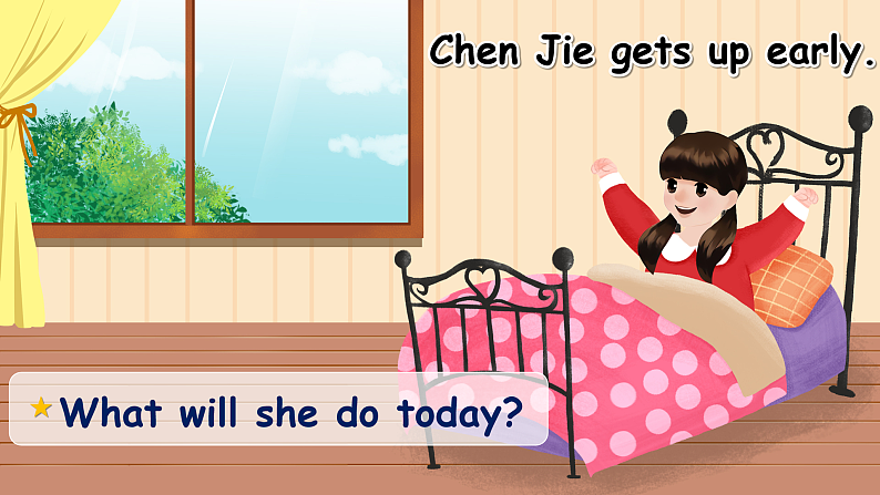 人教PEP版英语五下 Unit 6《Work quietly！》PartA Let's learn&Look and say 课件第6页