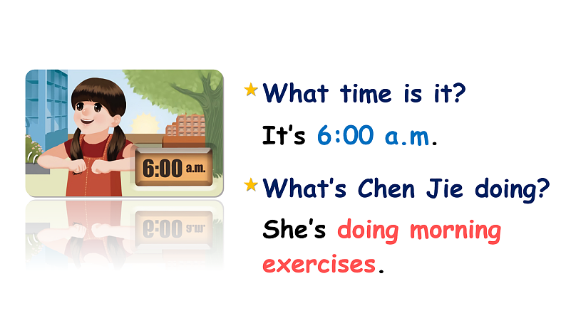 人教PEP版英语五下 Unit 6《Work quietly！》PartA Let's learn&Look and say 课件第8页