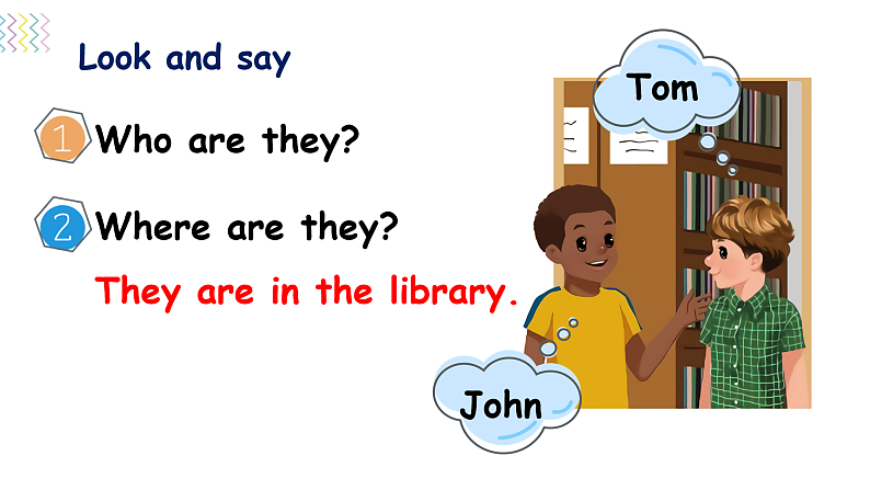 人教PEP版英语五下 Unit 6《Work quietly！》PartB Let's try&Let's talk 课件第5页