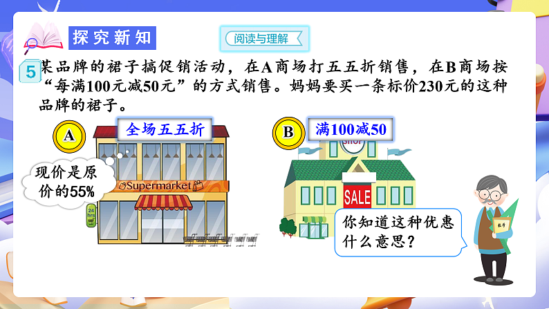 人教版数学六下2.5《购物中的促销问题 例5》课件第7页