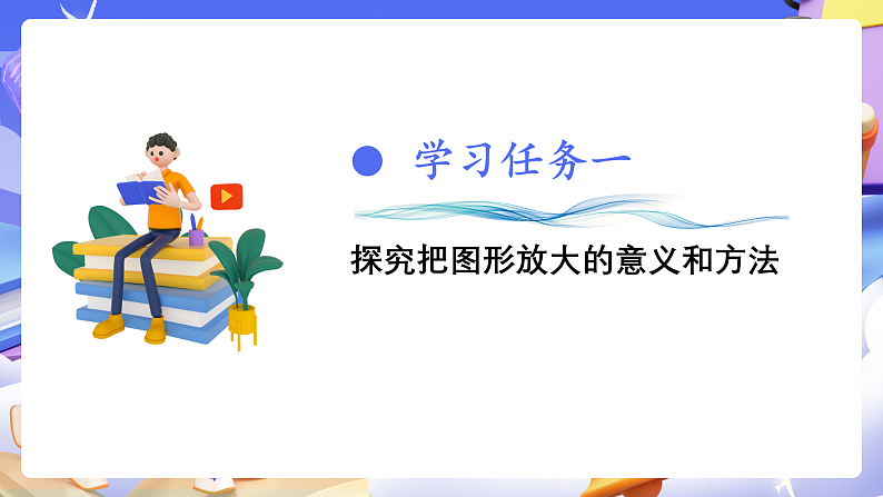 人教版数学六下4.8《图形的放大与缩小》课件第7页