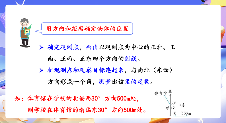 人教版数学六下6.14《图形的位置》课件第7页