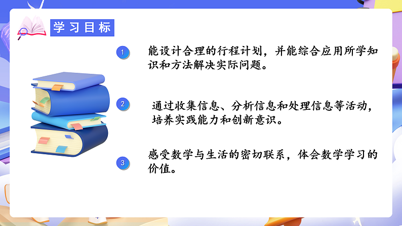 人教版数学六下6.20《综合与实践（二）北京五日游》课件第2页