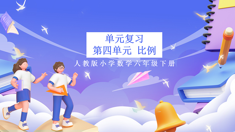 人教版数学六下 第四单元《比例》单元复习课件第1页