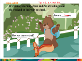 【2025春新課標(biāo)大單元】人教pep版英語(yǔ)六年級(jí)下冊(cè)Unit2 Last weekend Part C Story time 課件+教案+素材