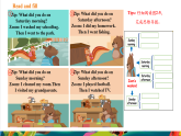 【2025春新課標(biāo)大單元】人教pep版英語(yǔ)六年級(jí)下冊(cè)Unit2 Last weekend Part C Story time 課件+教案+素材