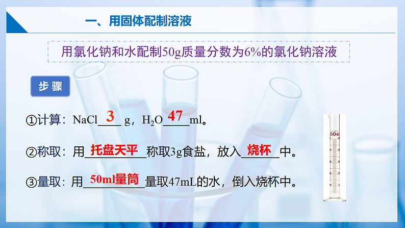 7.2+溶液组成的表示（第2课时）（同步课件） 第6页