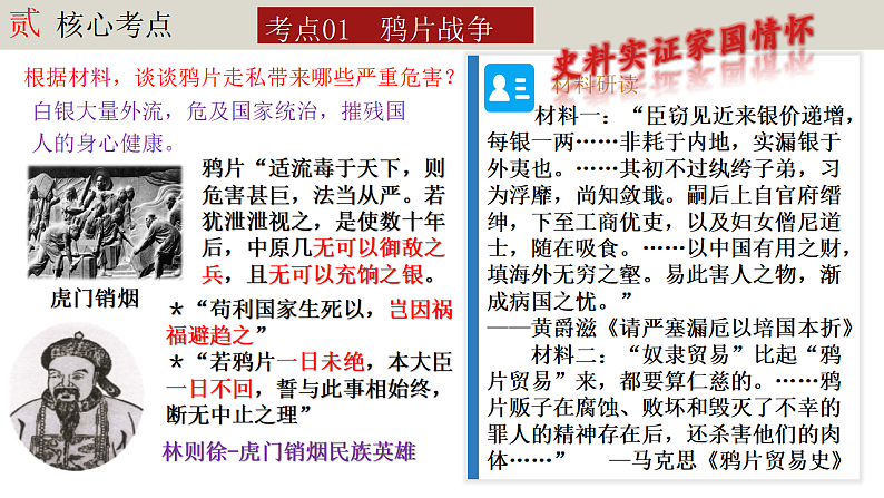 人教版初中历史八上期末复习核心考点一遍过专题05： 中国开始沦为半殖民地半封建社会 课件第5页
