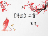 12　蒹葭部编版八年级下册语文课件