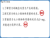 7.3 重力第1課時（課件）-2024-2025學(xué)年人教版（2024）物理八年級下冊