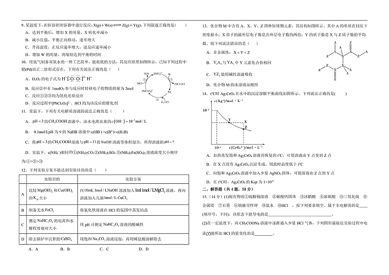化学试卷1第2页