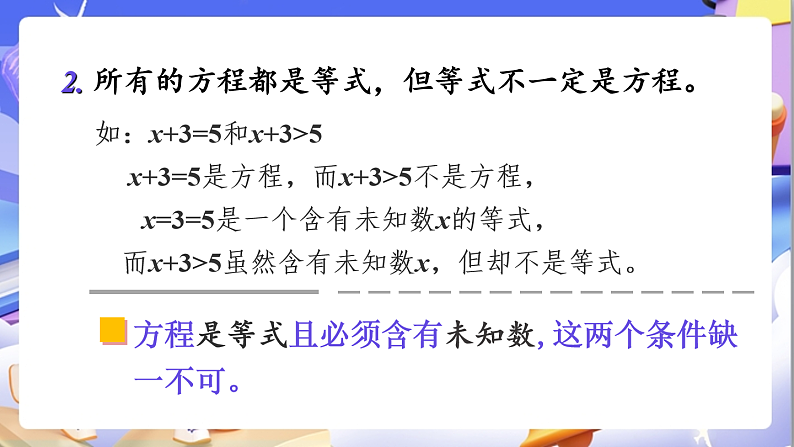 北师大版数学六年级下册《总复习 数与代数 列方程解决问题》课件第5页