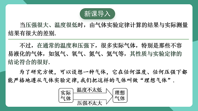 人教版（2019）高中物理选择性必修第三册2.3 气体的等压变化和等容变化（第2课时）课件第3页