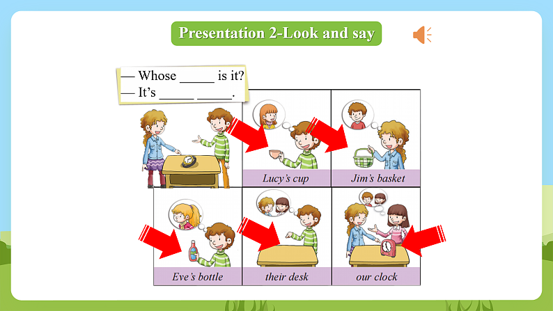 科普版英语四下Unit1 Lesson 1《Whose watch is it 》第二课时 课件第7页