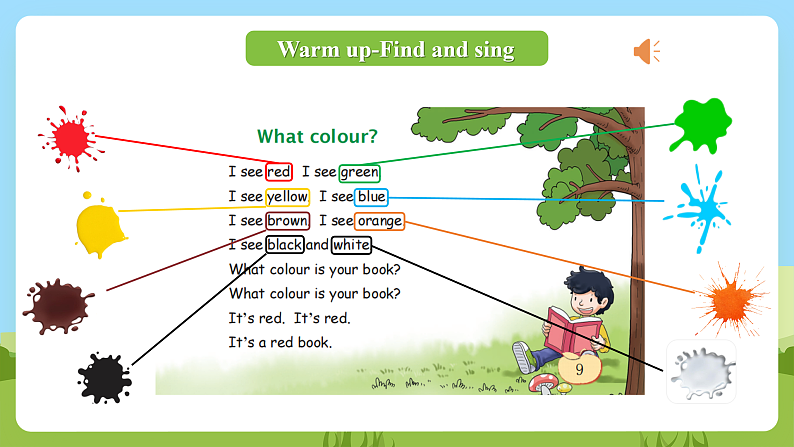 科普版英语四下Unit2 Lesson 2《What colour are the trousers》第二课时 课件第4页