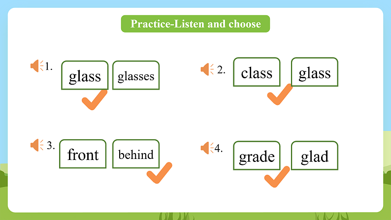 科普版英语四下Unit3 Lesson 3《They are in Class Three》第二课时 课件第5页