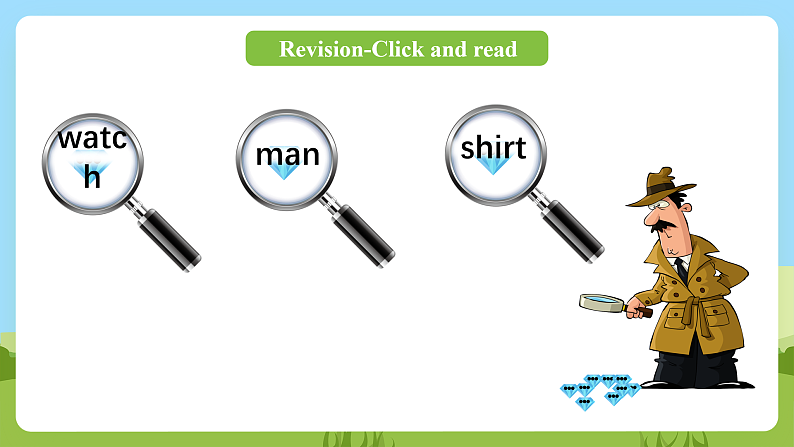 科普版英语四下Unit6 Lesson 6《Revision》第二课时 课件第7页