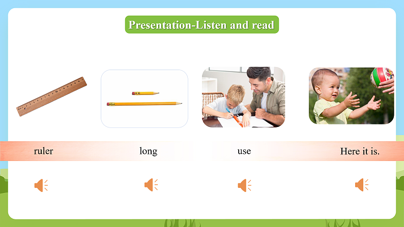 科普版英语四下Unit8 Lesson8《Do you have a ruler 》第二课时 课件第5页