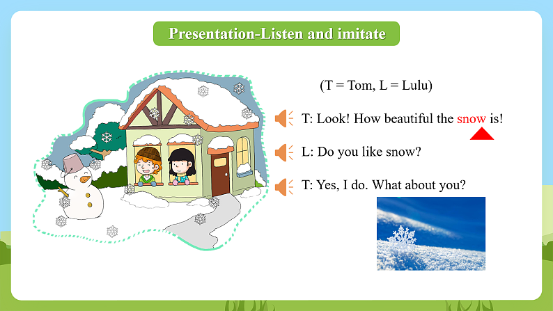科普版英语四下Unit9 Lesson9《 I like summer 》第一课时 课件第7页